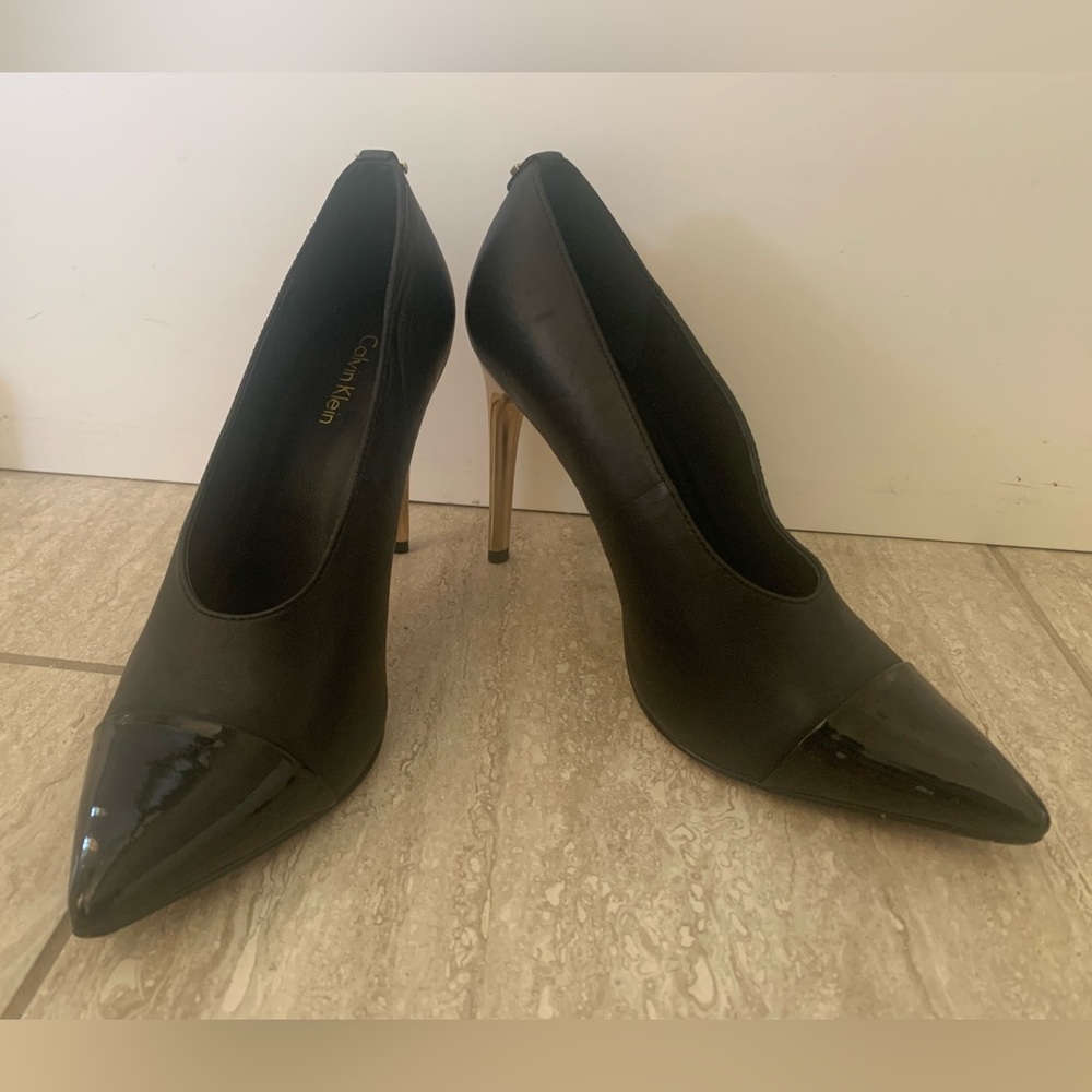 Calvin Klein Saydee Heels Size 8 or 8.5 - Gently Worn